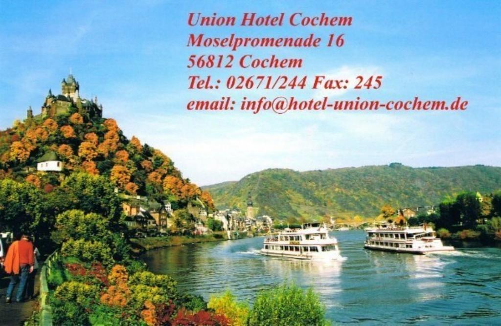 Union Hotel Кохем Экстерьер фото